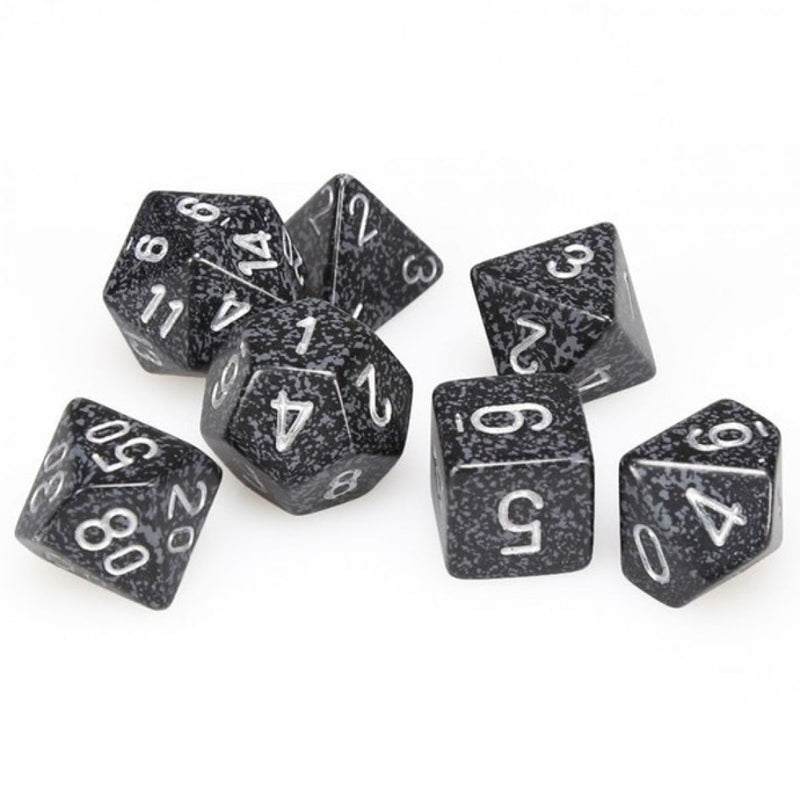 Chessex - Ninja Speckled Polyhedral 7-Die Set