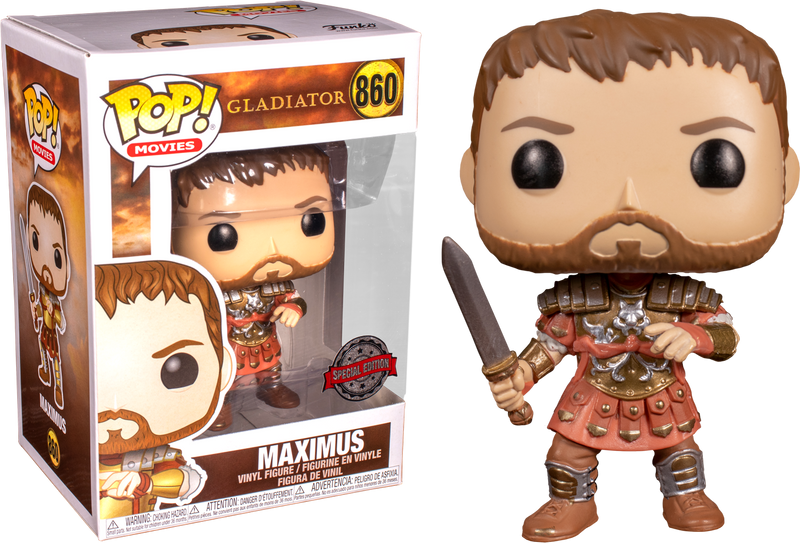 Gladiator - Maximus with Armor US Exclusive Pop! Vinyl [RS]