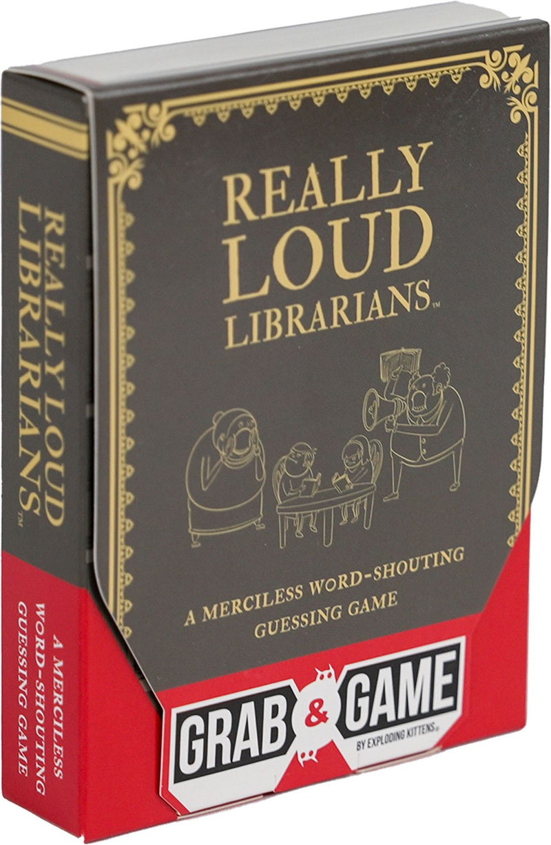 Really Loud Librarians (by Exploding Kittens) Grab & Game