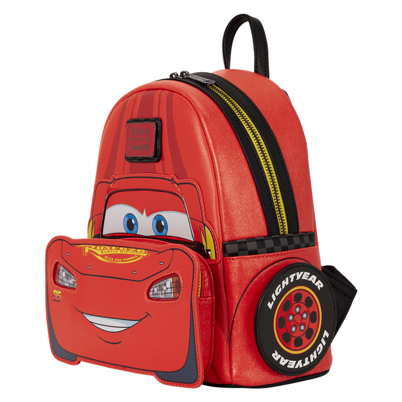 Cars (20th Anniversary) - Lightning McQueen Metallic Light-Up Mini Backpack