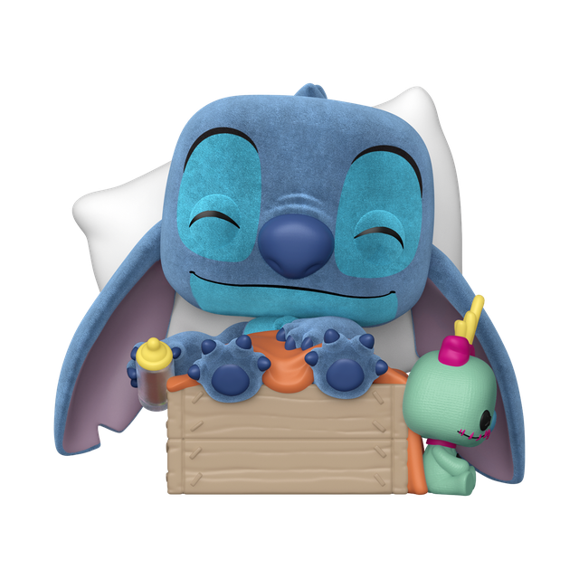 Lilo & Stitch - Sleeping Stitch in Box Flocked (US Exclusive) Pop! Plus