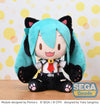 Hatsune Miku: Project DIVA Arcade Fuwa Petit Project DIVA Arcade Future Tone LL Plush - Kitty Cat