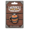 Heroes of Barcadia - Fire-Breathing Flagon Pin