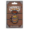 Heroes of Barcadia - Fire-Breathing Flagon Pin