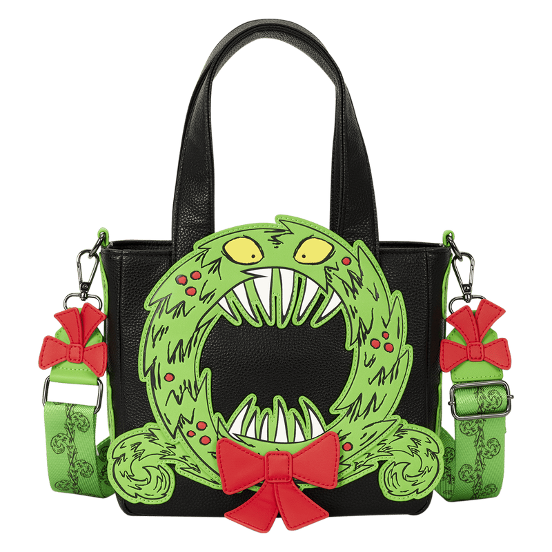 The Nightmare Before Christmas - Man-Eating Wreath Mini Tote Crossbody Bag