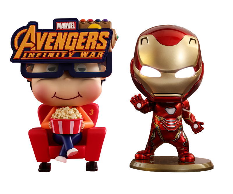 Marvel Studios - Movbi & Iron Man Mk50 Cosbaby Set