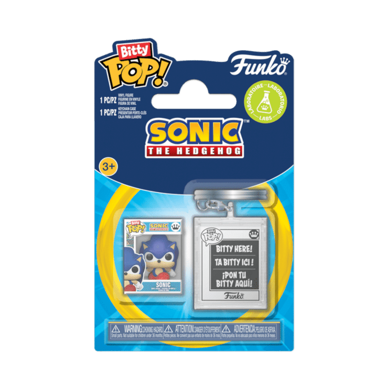 Sonic the Hedgehog - Sonic Bitty Pop! with Keychain Case
