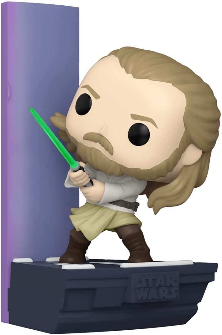 Star Wars - Duel of the Fates: Qui-Gon Jinn (US Exclusive) Pop! Deluxe