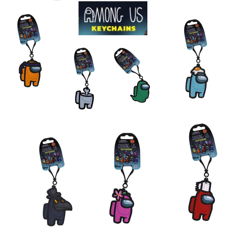 Among Us - 2D Assorted Crewmate Keychain (Single)