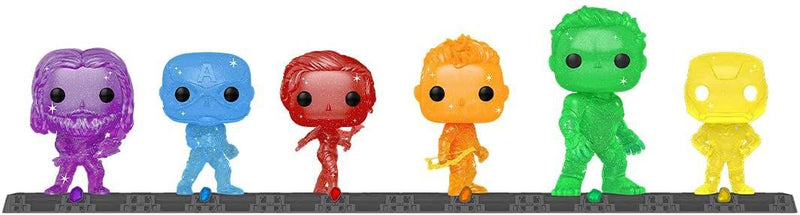 Avengers - The Infinity Saga Artist Series (US Exclusive) Pop! Vinyl Figure 6 Pack