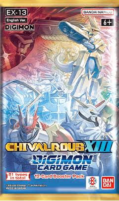 Digimon Card Game: Extra Booster – Chivalrous XIII [EX-13]