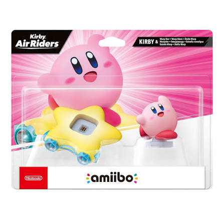 amiibo Kirby Air Riders Kirby & Warp Star