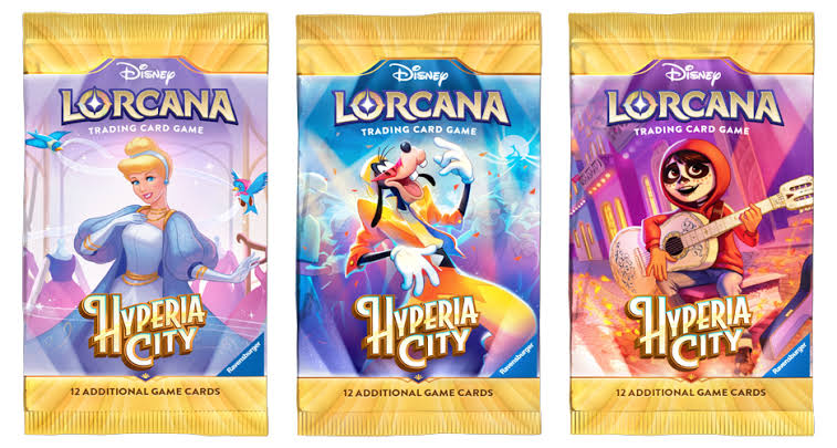 Disney Lorcana -  S14 Hyperia City Booster Pack (Single)