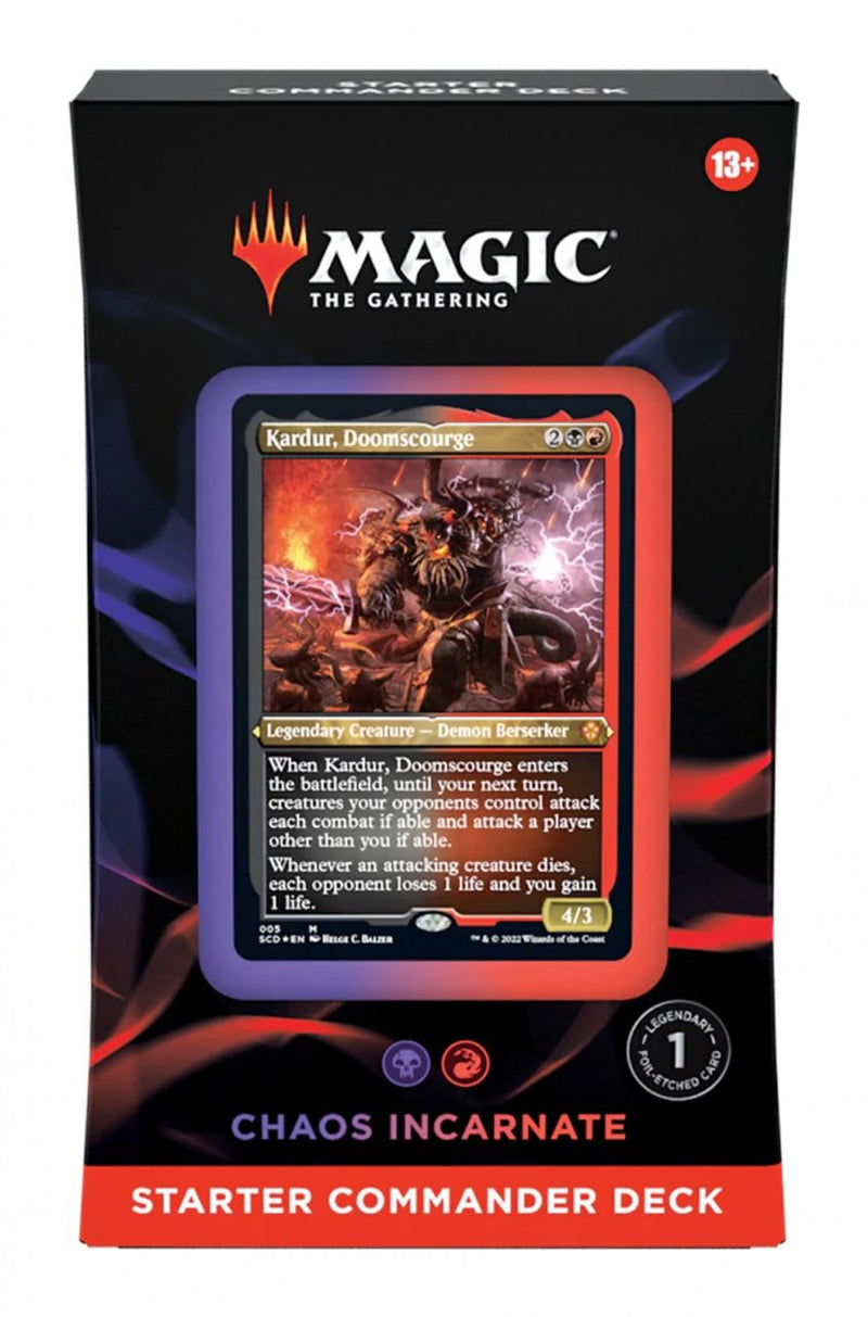 Magic Starter Commander 2022 Deck - Chaos Incarnate