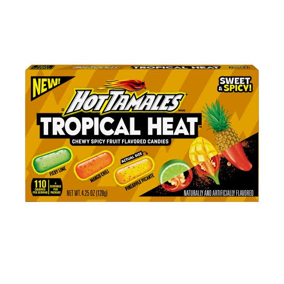Hot Tamales: TROPICAL Heat Theatre Box (120g)
