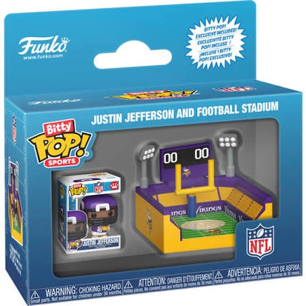 NFL: Vikings - Justin Jefferson Bitty Pop! Arena