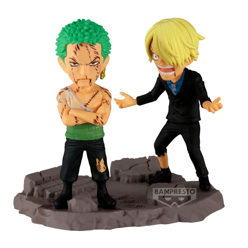 One Piece -  Log Stories Roronoa Zoro & Sanji  World Collectable Figure