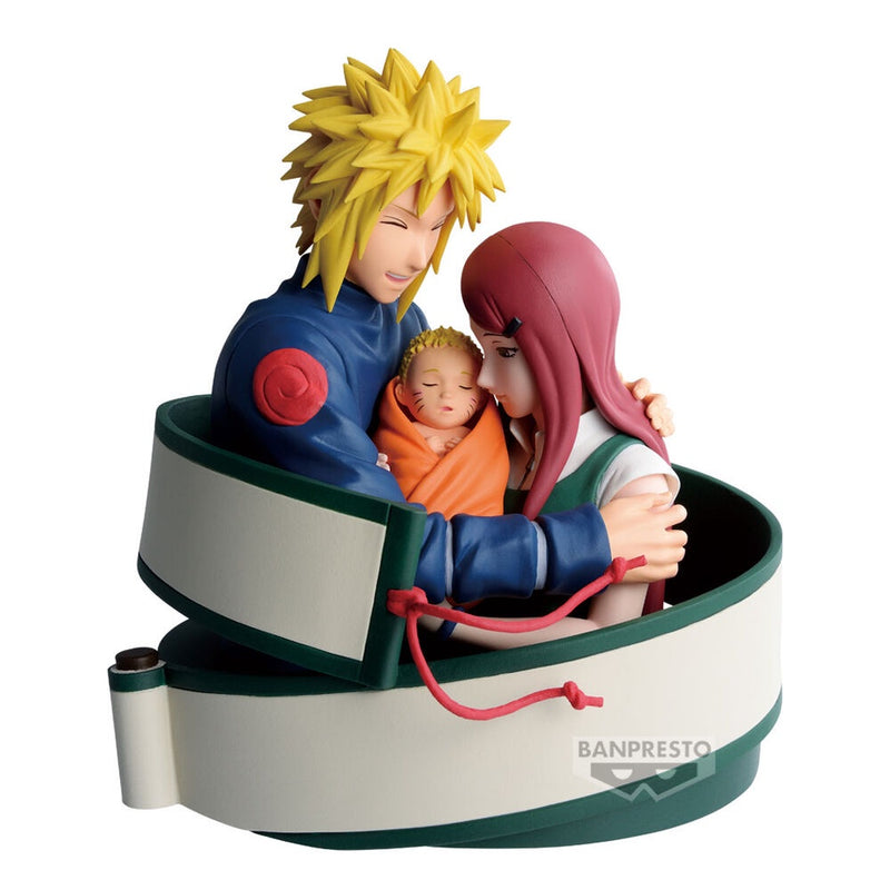 Naruto 72 - Minato Namikaze/Kushina Uzumaki/Naruto Uzumaki Figure