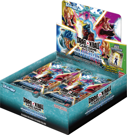 Dragon Ball Super Card Game: Masters –  Ultra Bout Impact Beyond Dimensions Booster (Single)