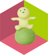 Dreams: Smiski - Exercising Series Blind Box (Single)