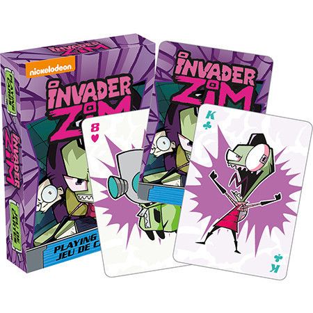 Invader Zim Playing Cards