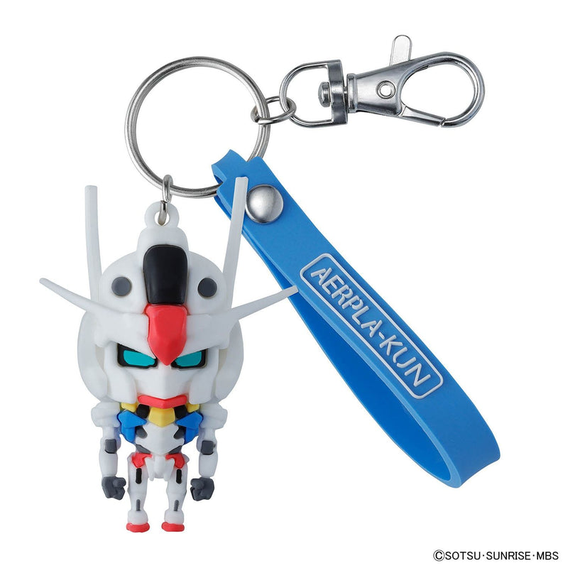 Gundam - Aerpla-Kun 3D Rubber Mascot Keychain