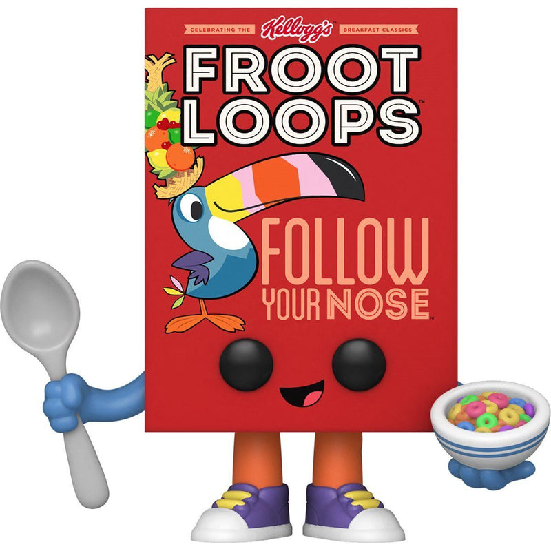 Kelloggs - Froot Loops Cereal Box Pop! Vinyl Figure