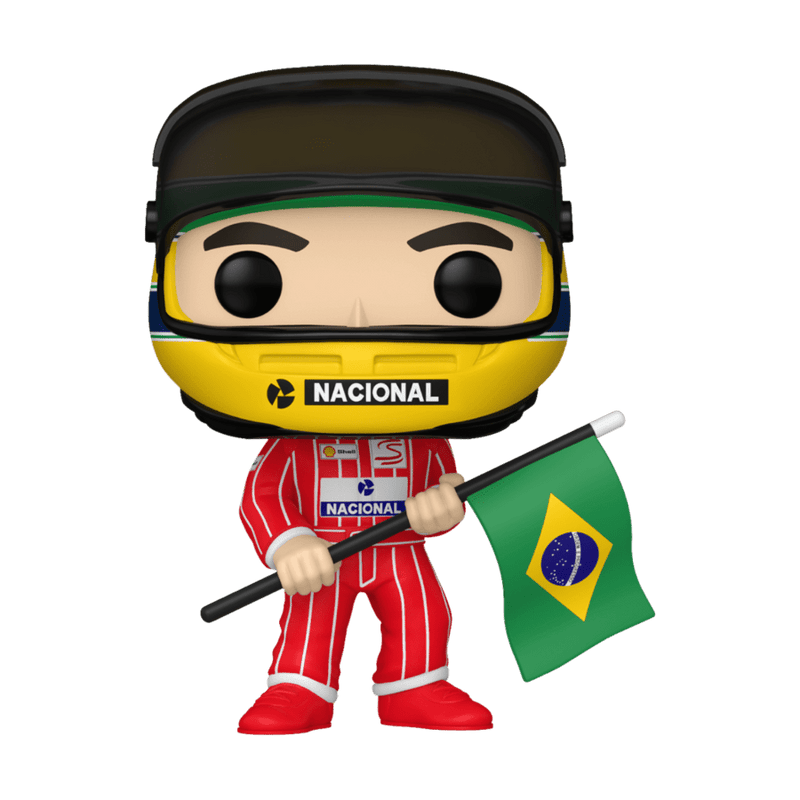 Formula 1 - Ayrton Senna with Flag Pop! Vinyl Figure