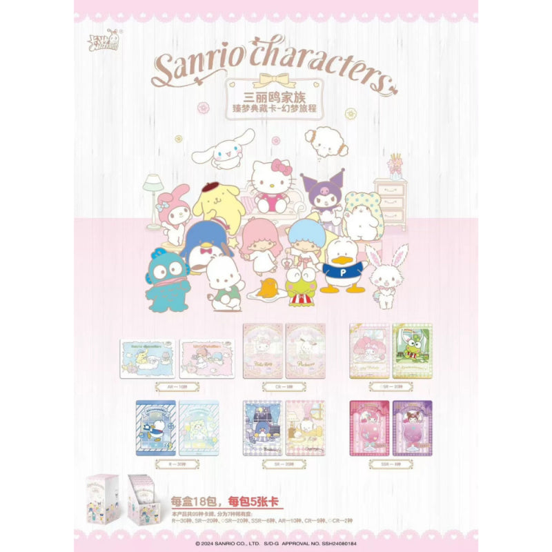 Sanrio: Dreamy Journey - Wave 1 Series Collectable Card Pack (Single)