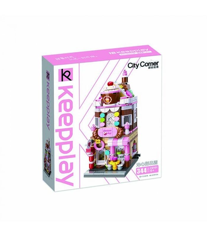 Keeppley: City Corner Kit - Honey Sweet Dessert House