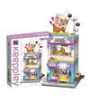 Keeppley: City Corner Kit - Bubble Tea House