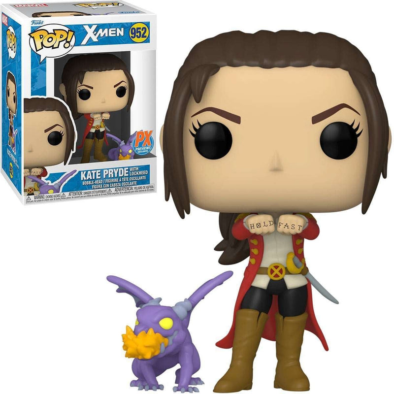 X-Men - Kate Pryde with Lockheed US Exclusive Pop! Vinyl Figure