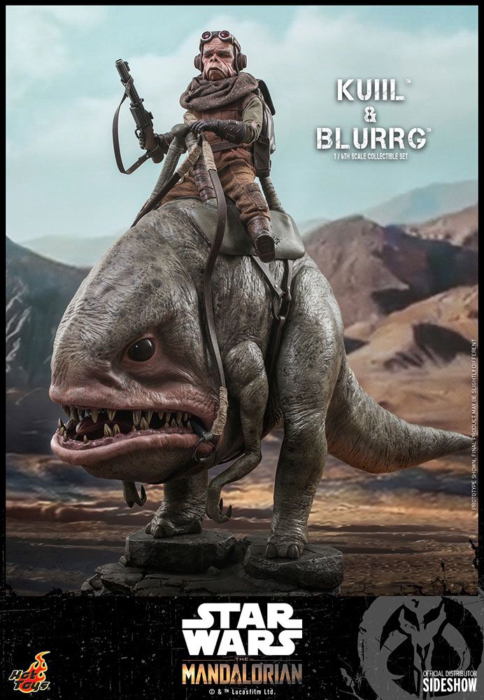 Star Wars: Mandalorian - Kuiil & Blurrg 1:6 Scale Action Figure