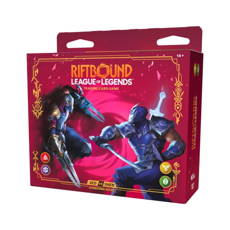 Riftbound League of Legends: Vendetta:  Showdown Deck - Zed vs Shen