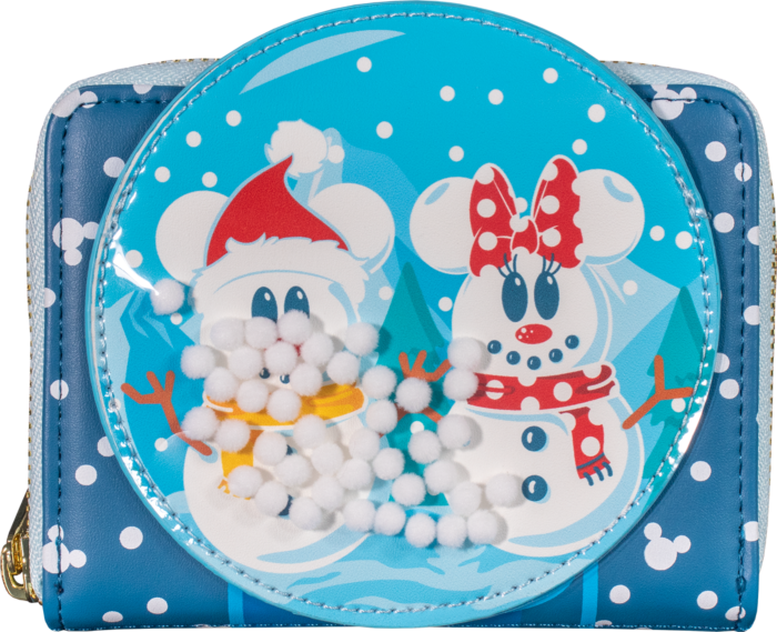 Mickey Mouse - Snowman Snow Globe Purse