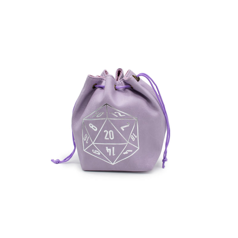 LPG Dice Bag:  Large - Light Purple