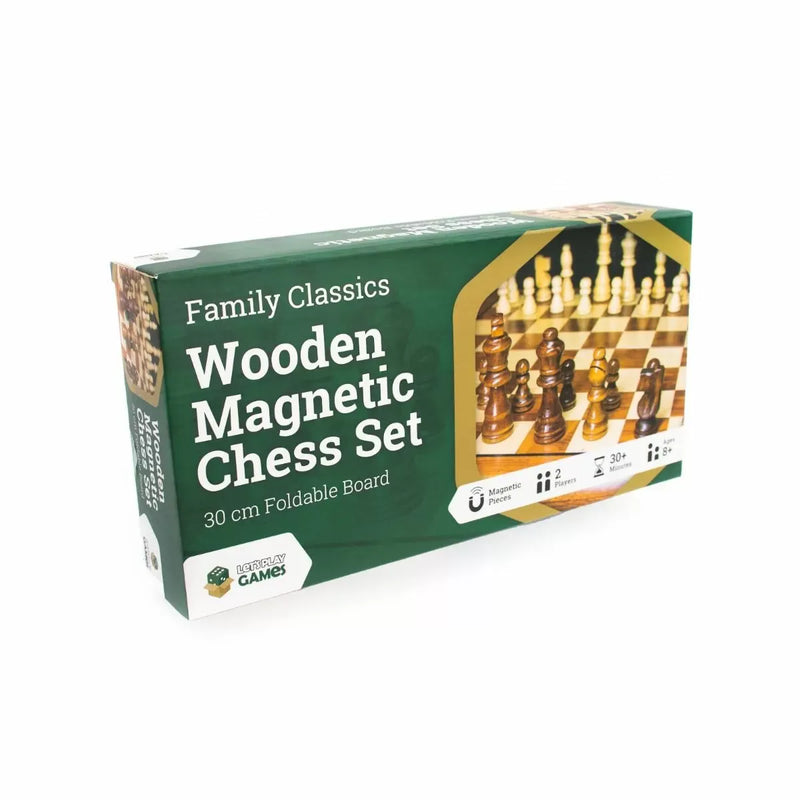 LPG Classics: Wooden Magnetic Chess Set