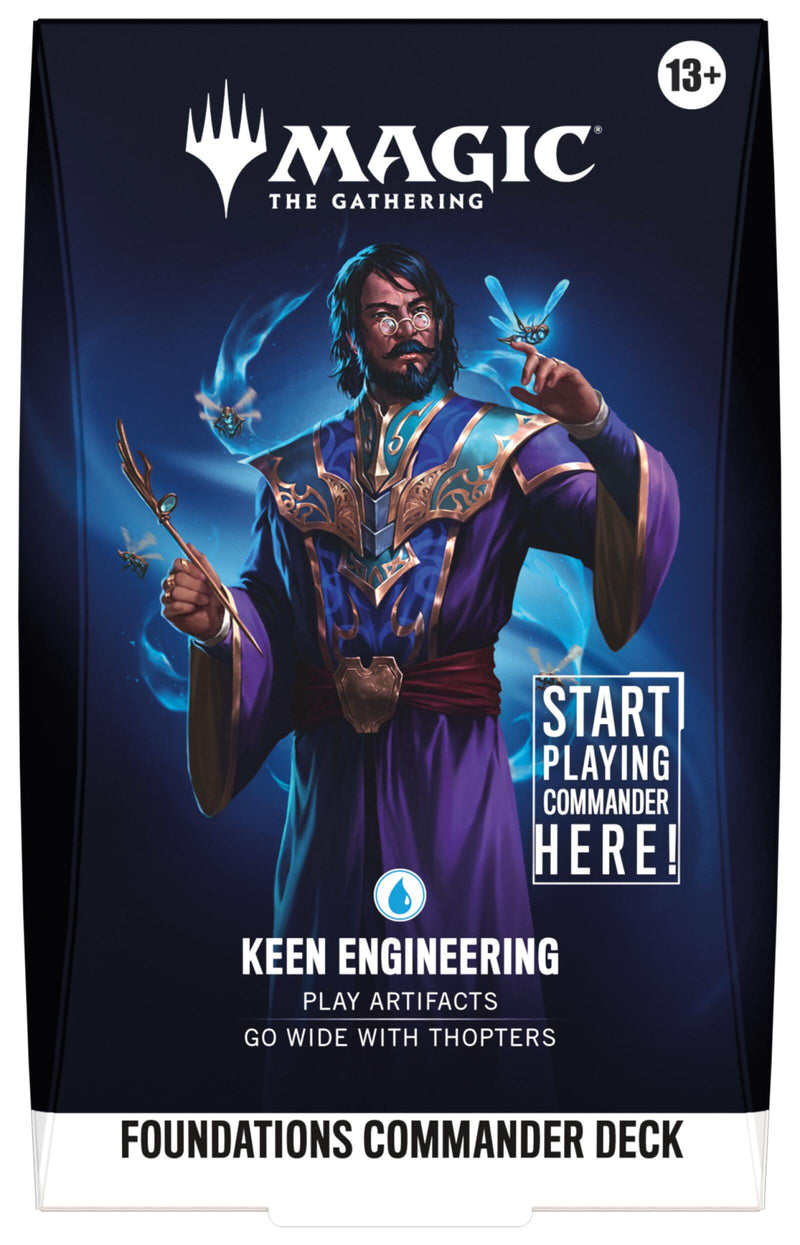 Magic the Gathering: Foundations - Commander Deck (Keen Engineering)