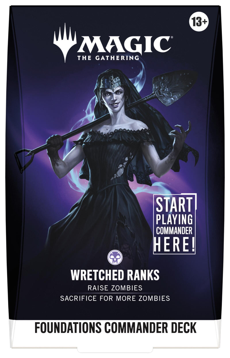 Magic the Gathering: Foundations - Commander Deck (Wretched Ranks)