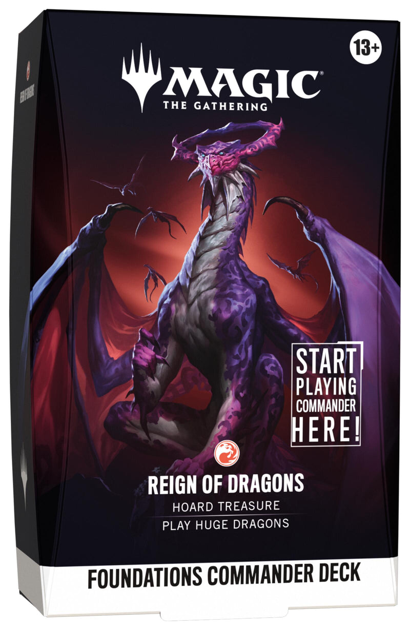 Magic the Gathering: Foundations - Commander Deck (Reign of Dragons)