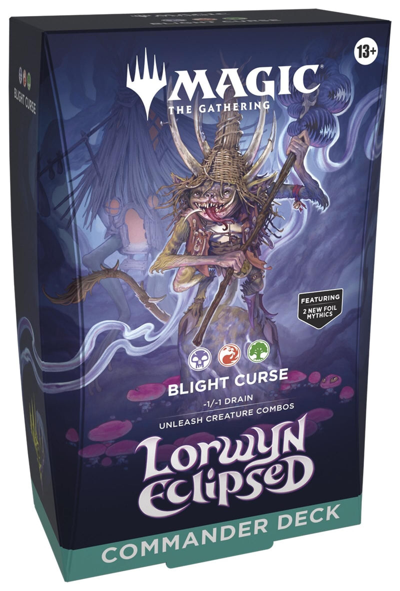 Magic the Gathering Lorwyn Eclipsed Commander Deck (Blight Curse)