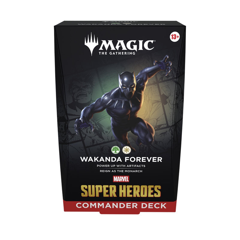 Magic the Gathering: Marvel Super Heroes - Commander Deck ( Wakanda Forever)