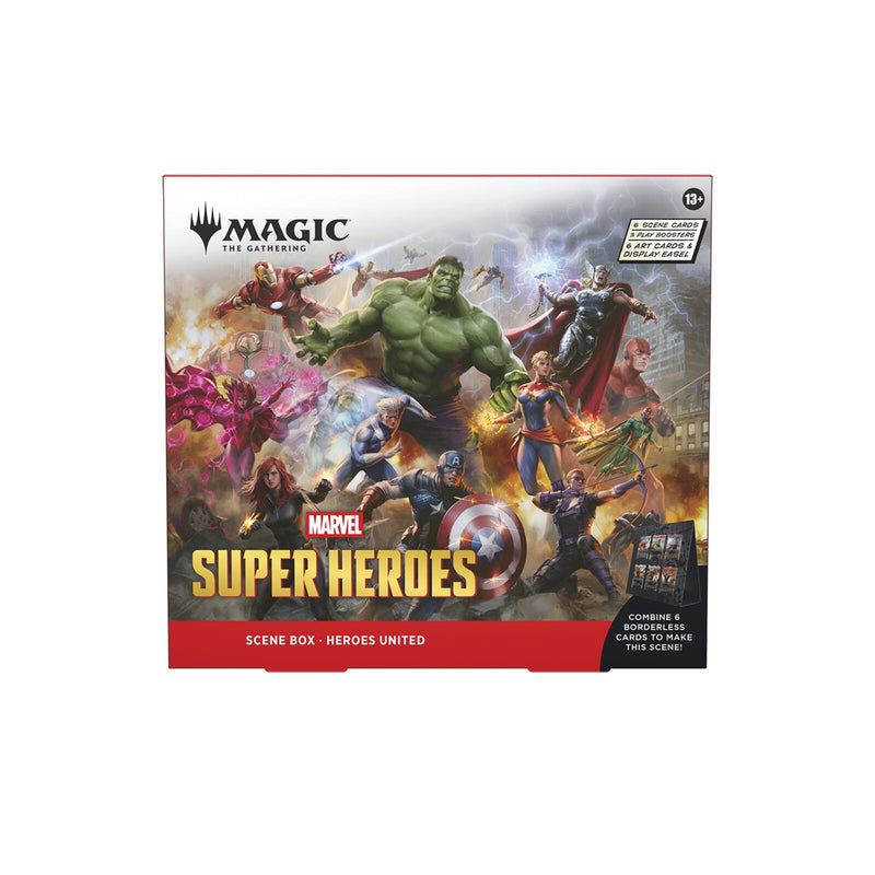 Magic the Gathering: Marvel Super Heroes - Scene Box (Heroes United)