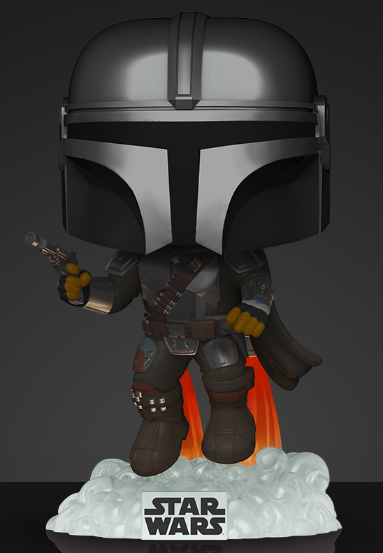 Star Wars: The Mandalorian - Flying Glow (US Exclusive) Pop! Vinyl Figure