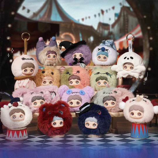 MayMei: Circus Plush Keychain Series Blind Box