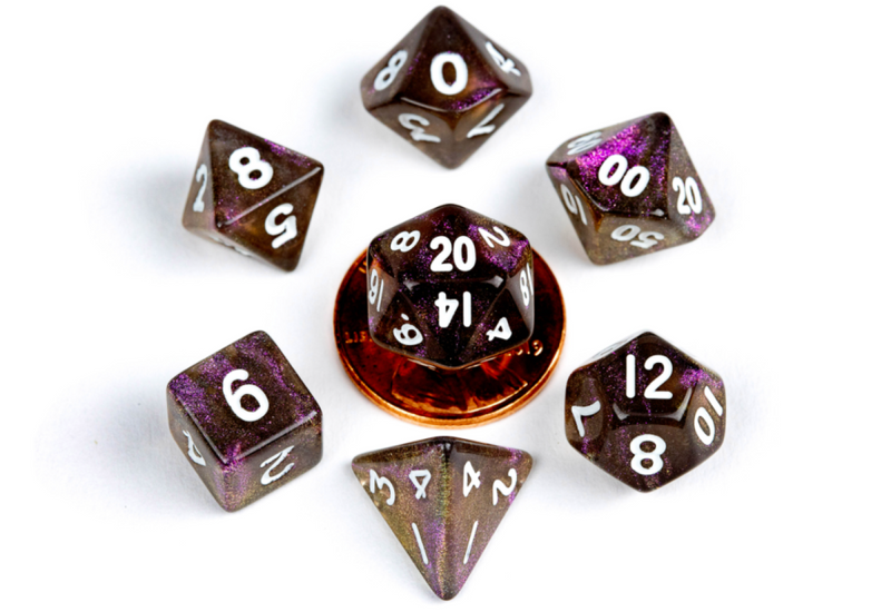 MDG - Mini Polyhedral Dice Set: Stardust Supervolcano
