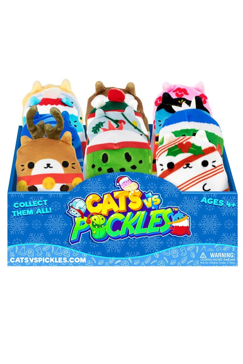 Cats vs Pickles - Holiday 4 Inch Plush (Single)