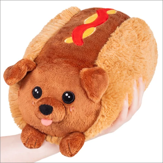 Squishable: Mini Squishable Dachshund Hot Dog Plush