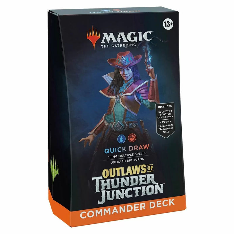 Magic the Gathering - Outlaws of Thunder Junction Commander Deck: Quick Draw