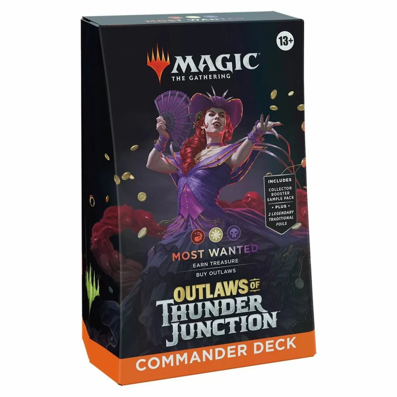 Magic the Gathering - Outlaws of Thunder Junction Commander Deck: Most Wanted